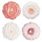 Transpac Ceramic Garden Party Plates Set of 4 Spring Dining Decor for Home and Outdoor Gatherings